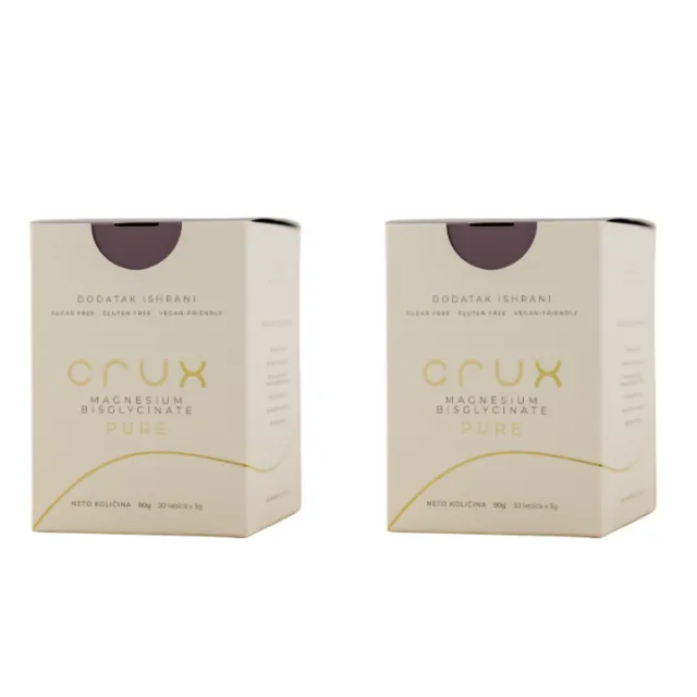 CRUX PURE MAGNEZIJUM kesice, 30kom PAKET 2 KUTIJE CRUX PURE MAGNEZIJUM kesice, 30kom PAKET 2 KUTIJE