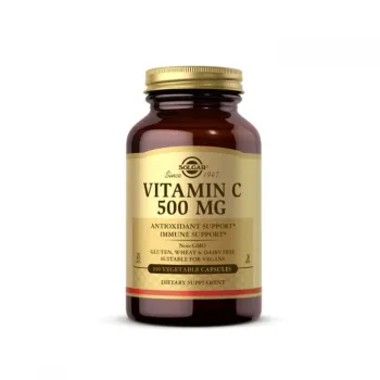 SOLGAR VITAMIN C kapsule 500mg, 100kom SOLGAR VITAMIN C kapsule 500mg, 100kom